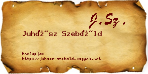 Juhász Szebáld névjegykártya